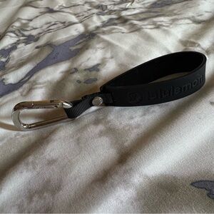 Lululemon Silicone Keychain